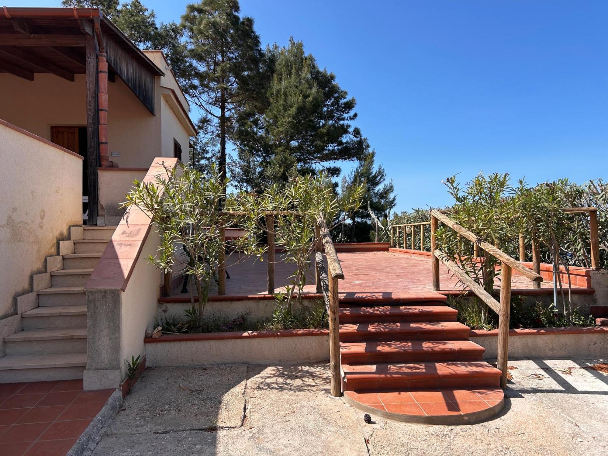 Ferienwohnung La Pineta Al Mare Erice Exterior foto