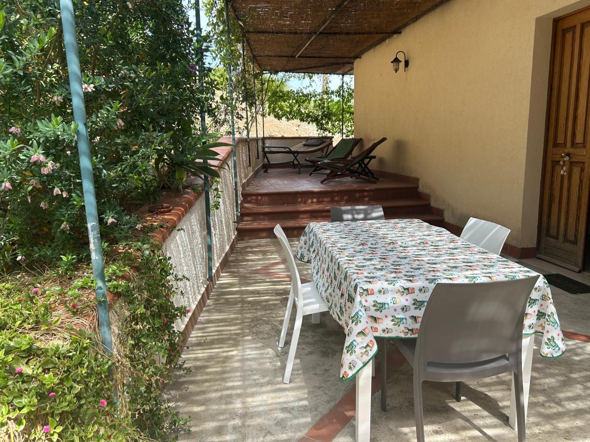 Ferienwohnung La Pineta Al Mare Erice Exterior foto